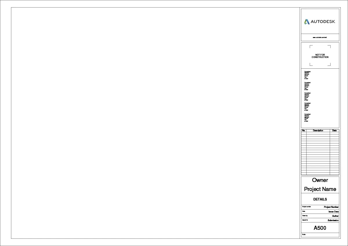 Architectural Title Blocks Standards and Conventions