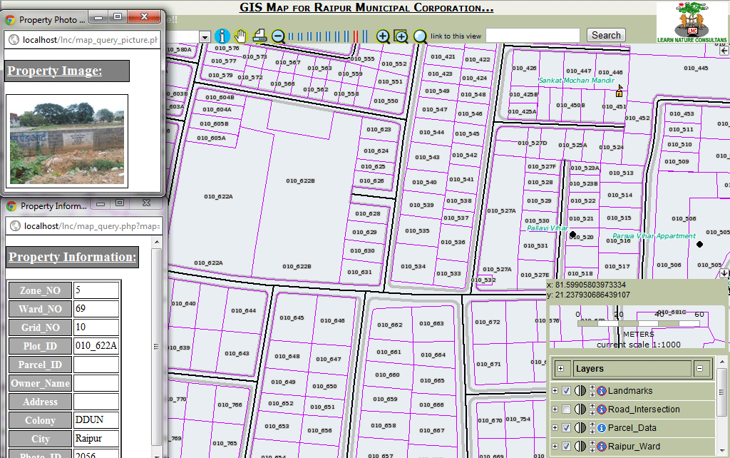 GIS Enabled Property Tax Information System & Building Permission