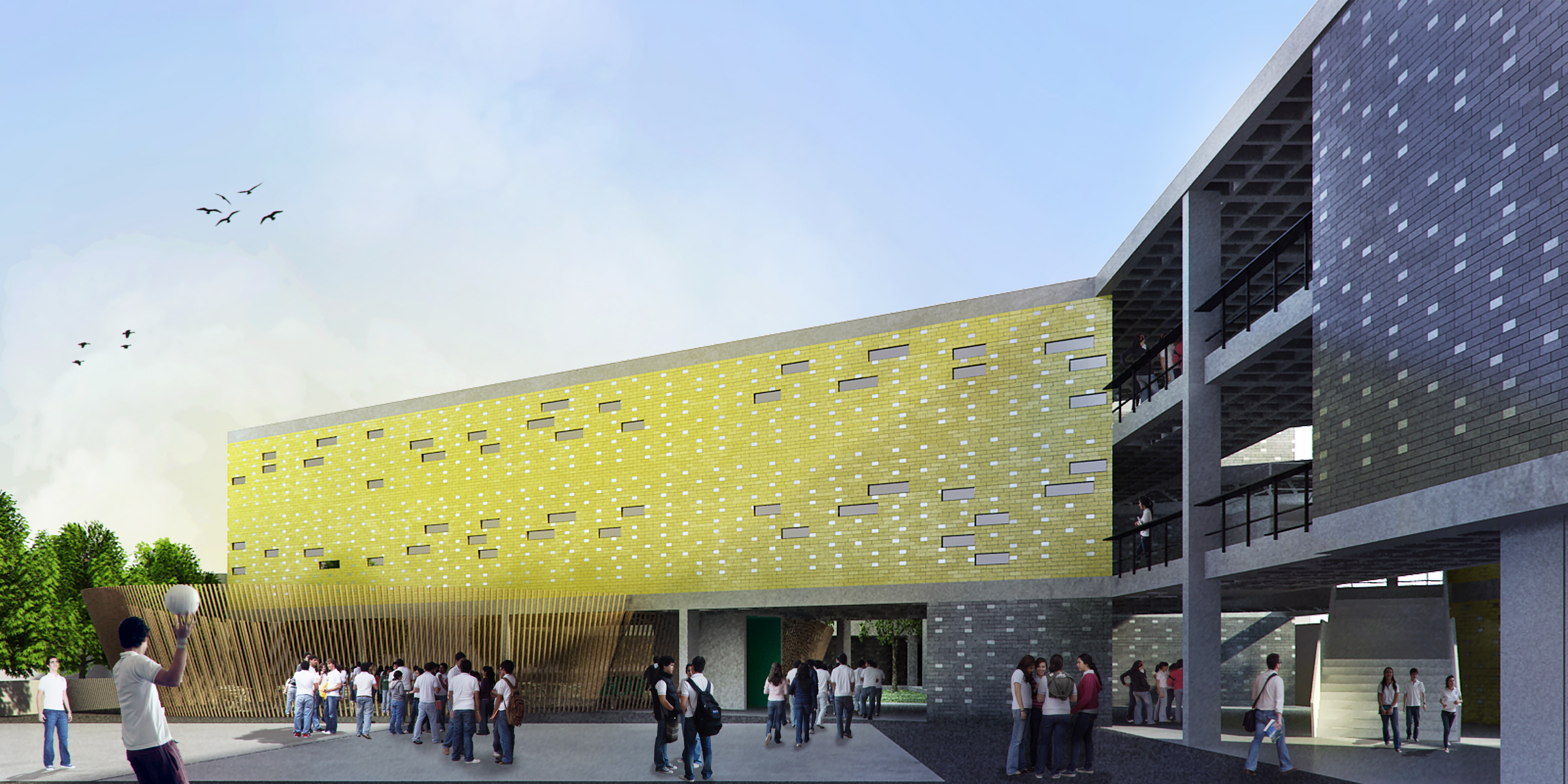 New High School Campus for the Cultural Institute of Tampico Architizer