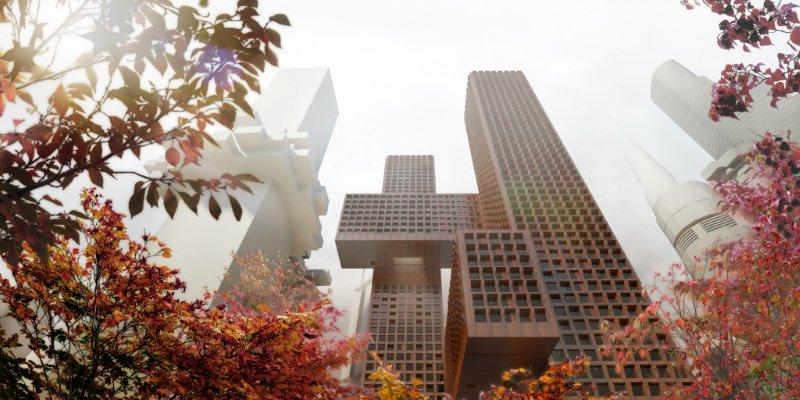 Cross Towers Architizer