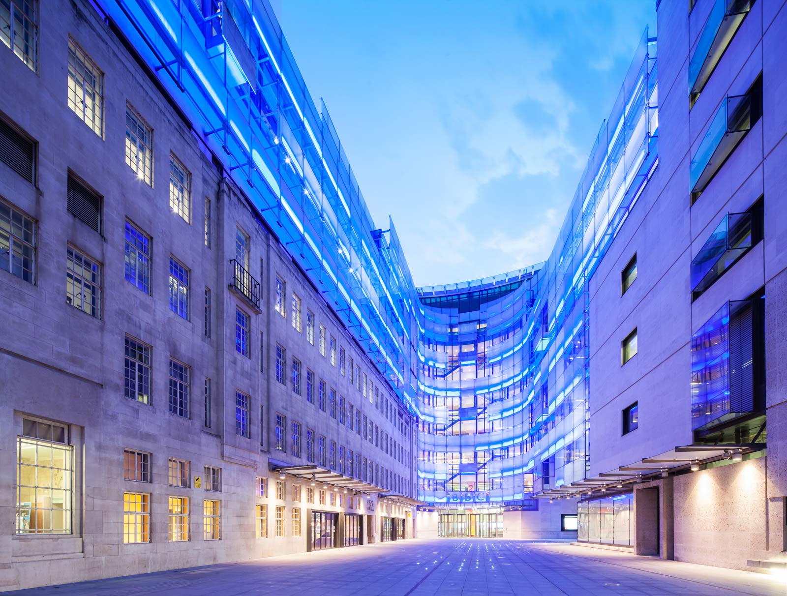 BBC Broadcasting House by MJP Architects, Sheppard Robson Architects