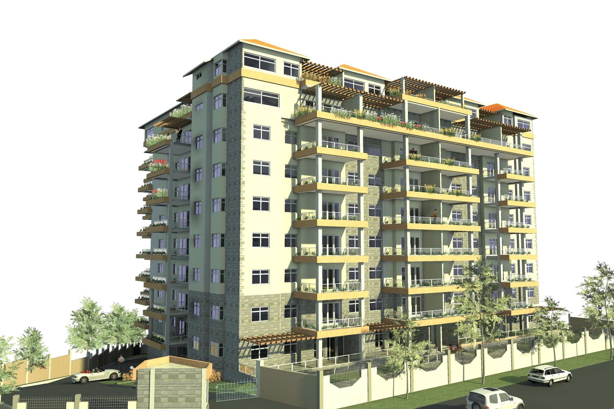 Almond Apartments Architizer