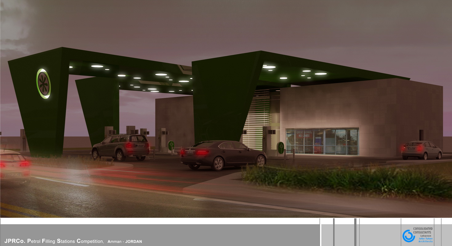 JPRC GAS STATION Winner Design of The JPRC Stations Competition