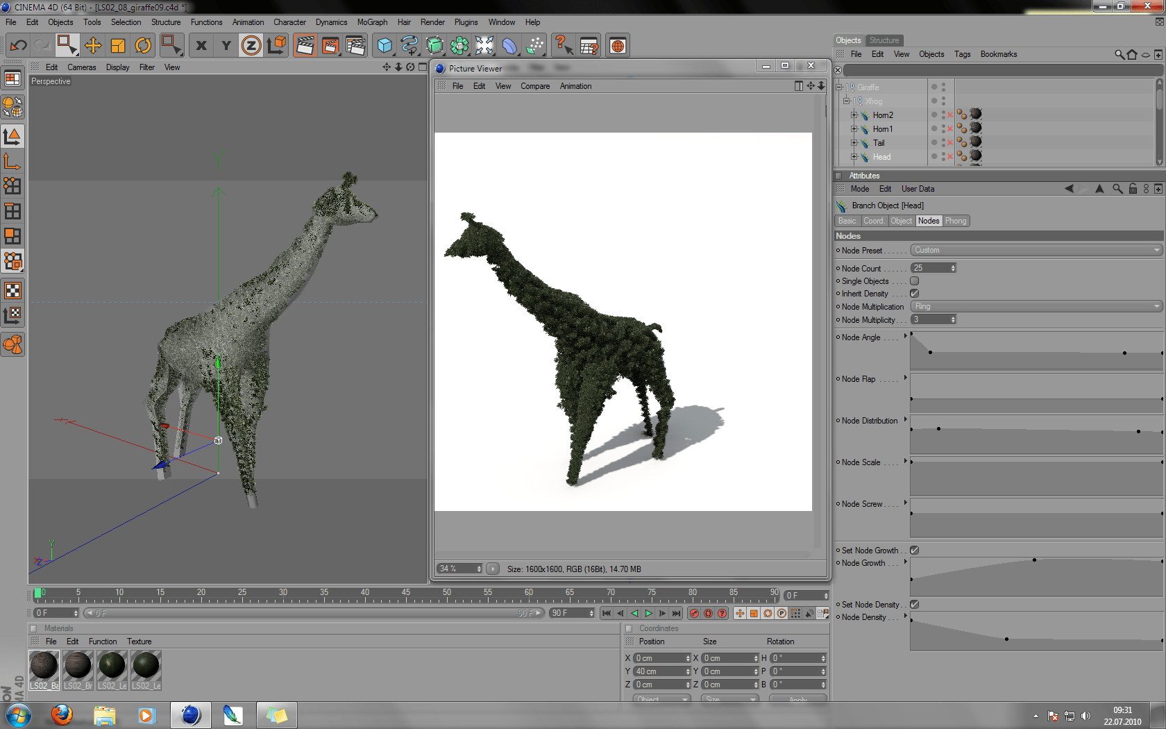 Xfrog 5 new and updated for Maxon CINEMA 4D Architosh