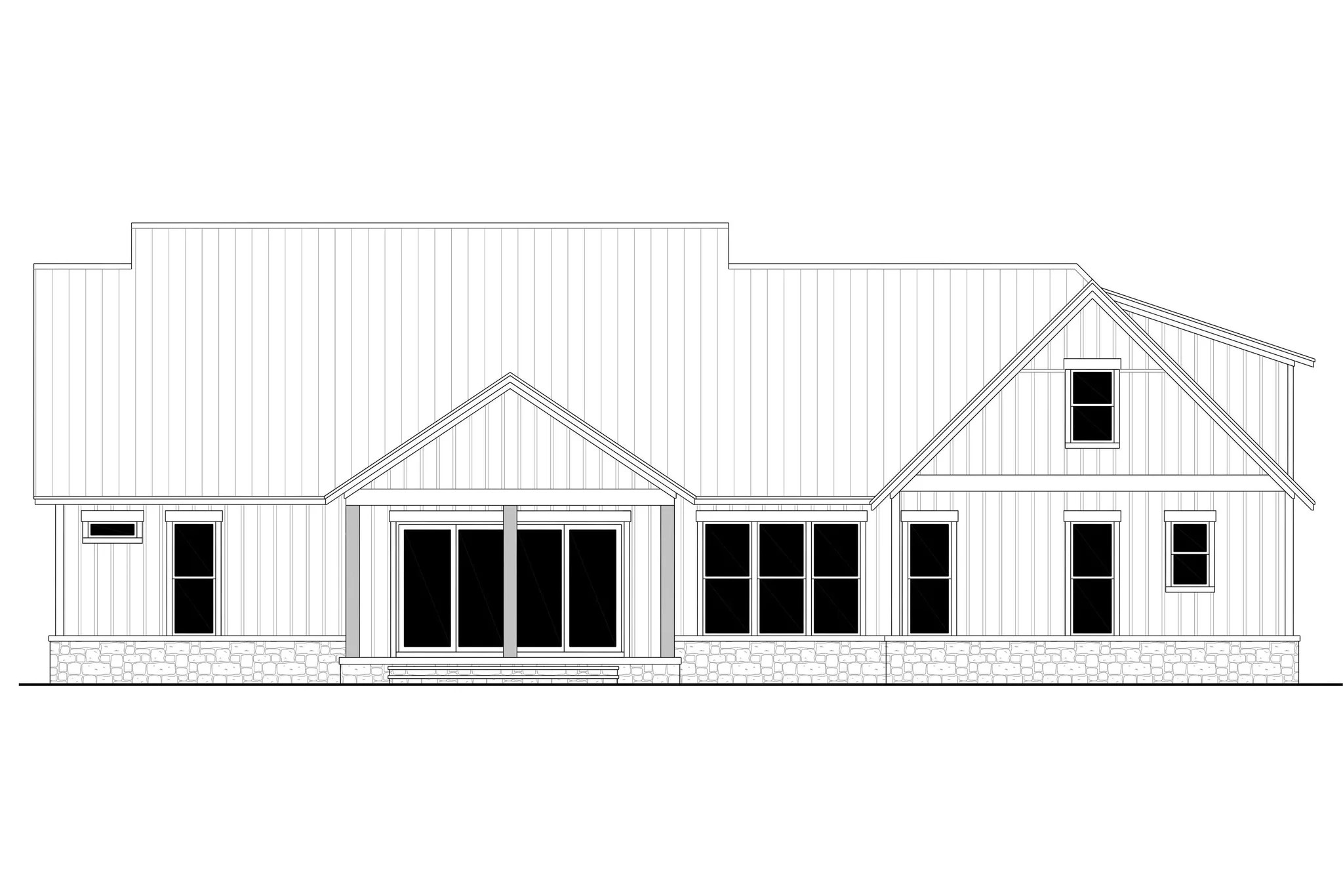 Barton Hills House Plan Archival Designs