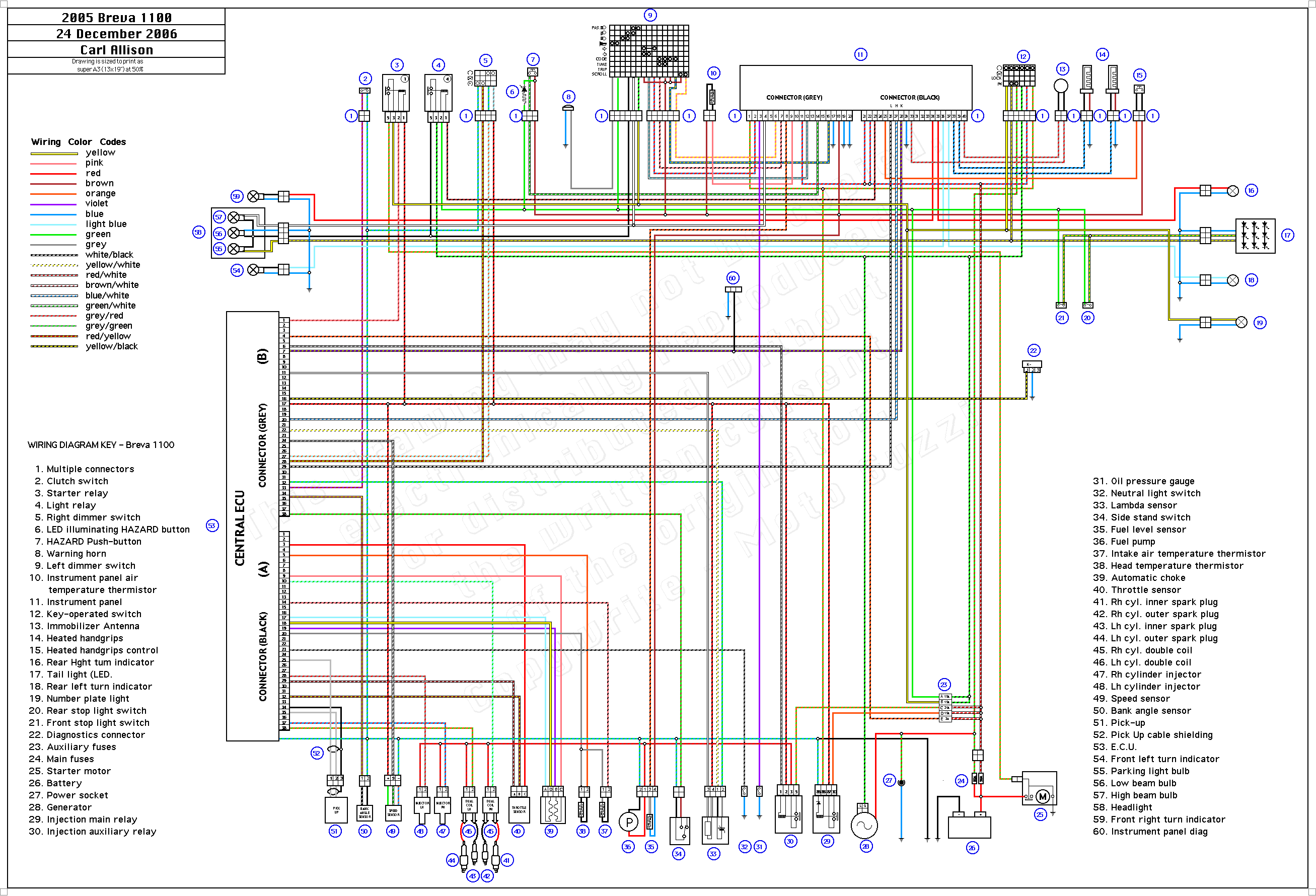 Wiring Schematic Diagram For A 2006 Cbr600rr Wiring Diagram