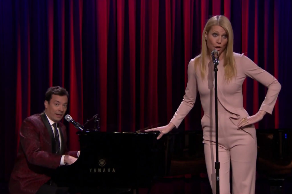 Watch Jimmy Fallon And Paltrow Sing Cabaret Versions Of Drake
