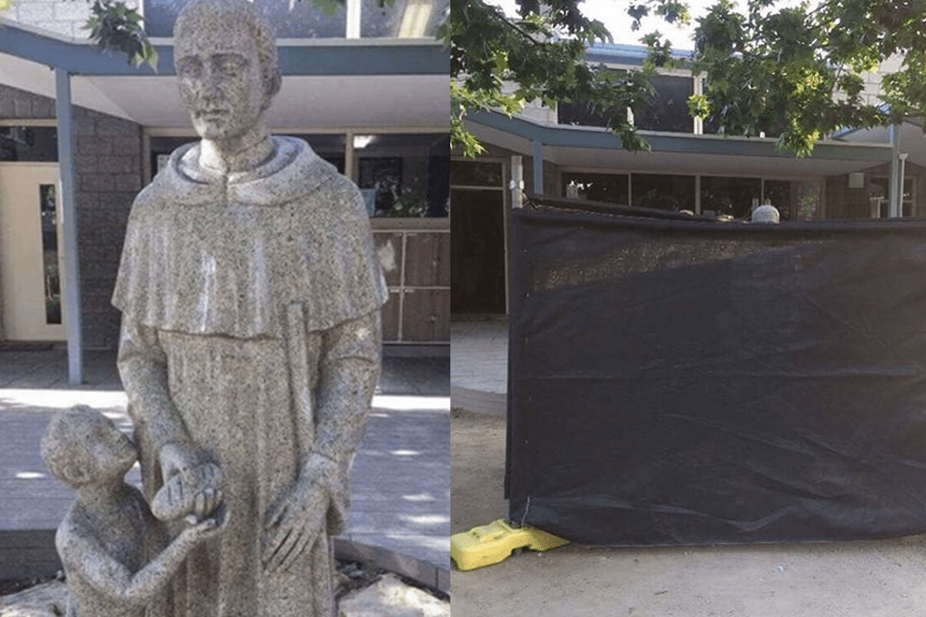 Adelaide Catholic School Accidentally Erects Suggestive Statue
