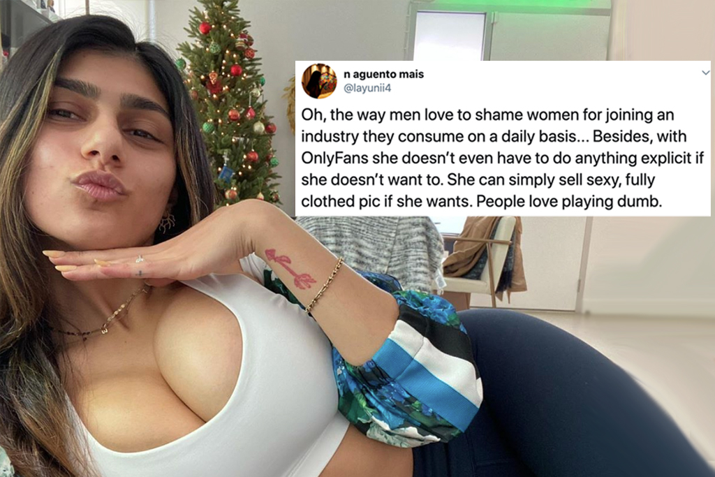Mia Khalifa Is Facing Backlash For Her OnlyFans Despite Not Making Porn
