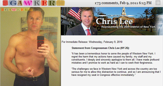 Rep. Christopher Lee Resigns from the House Long Island Press