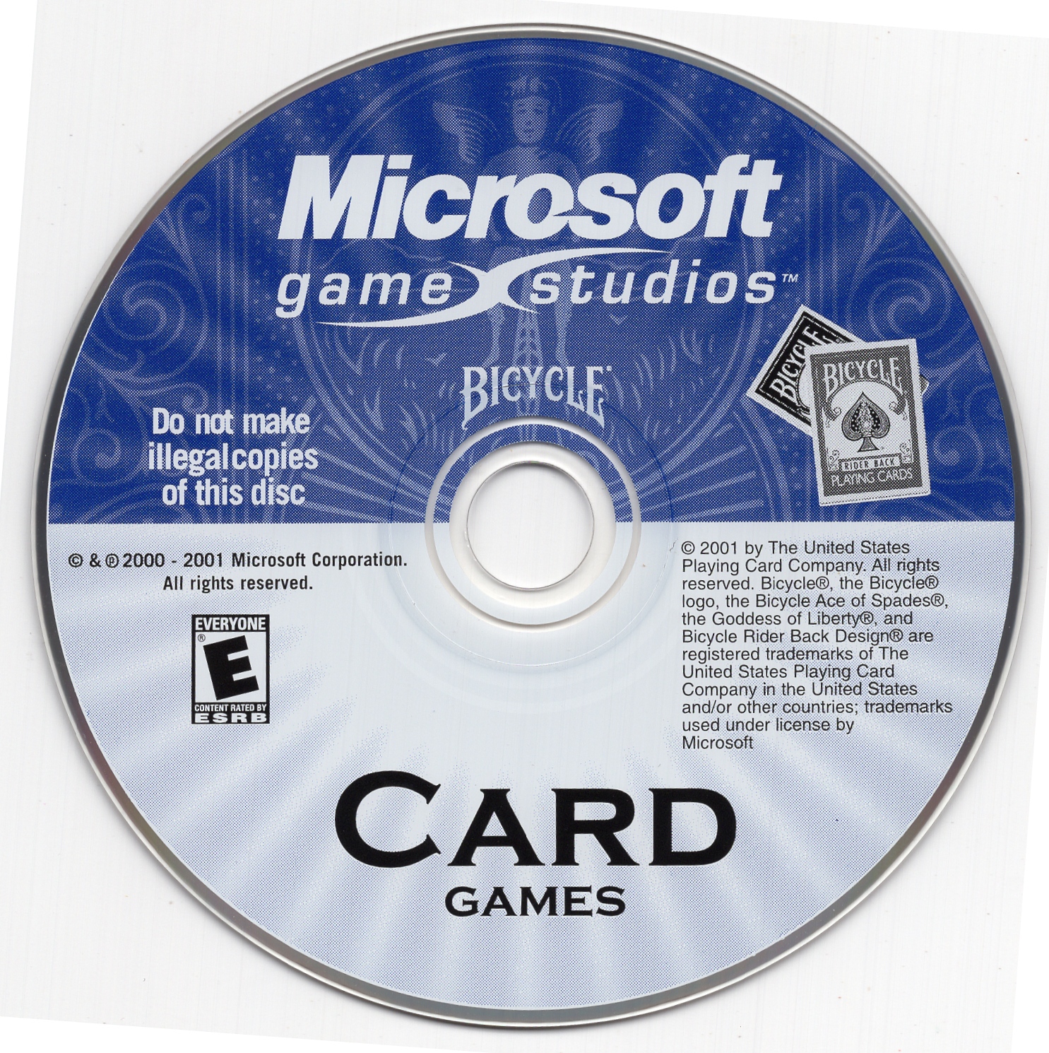 Microsoft Bicycle Card Games (Dutch cover) cdrom Microsoft Free