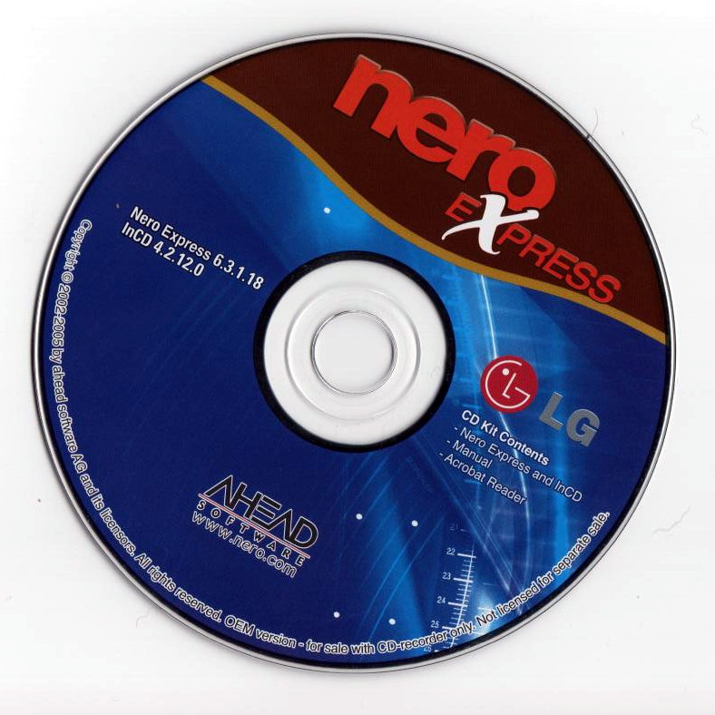 CD Recording Software 2004 Ahead Software Free Download, Borrow, and Streaming