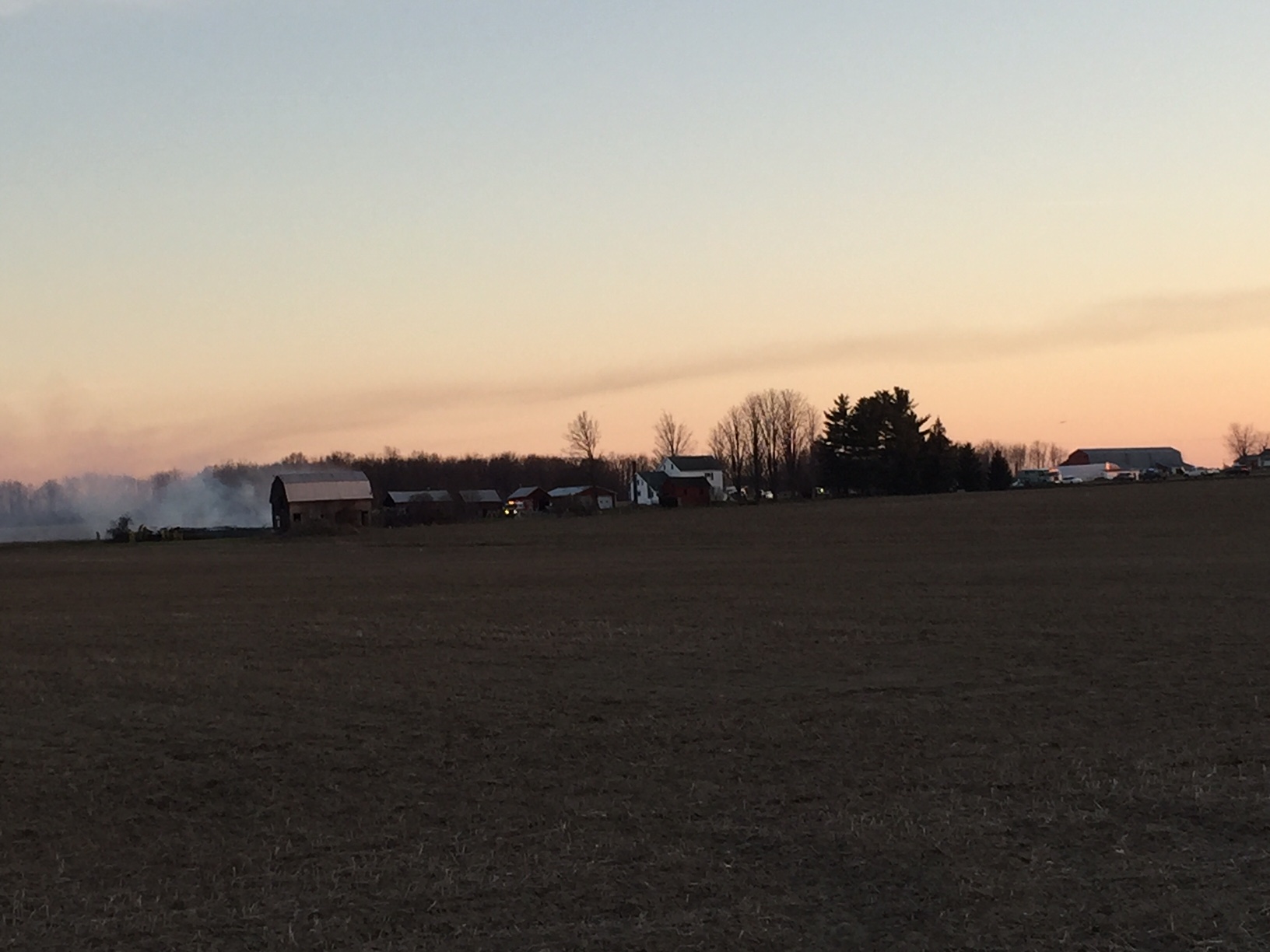 Romulus structure fire under control (photos)