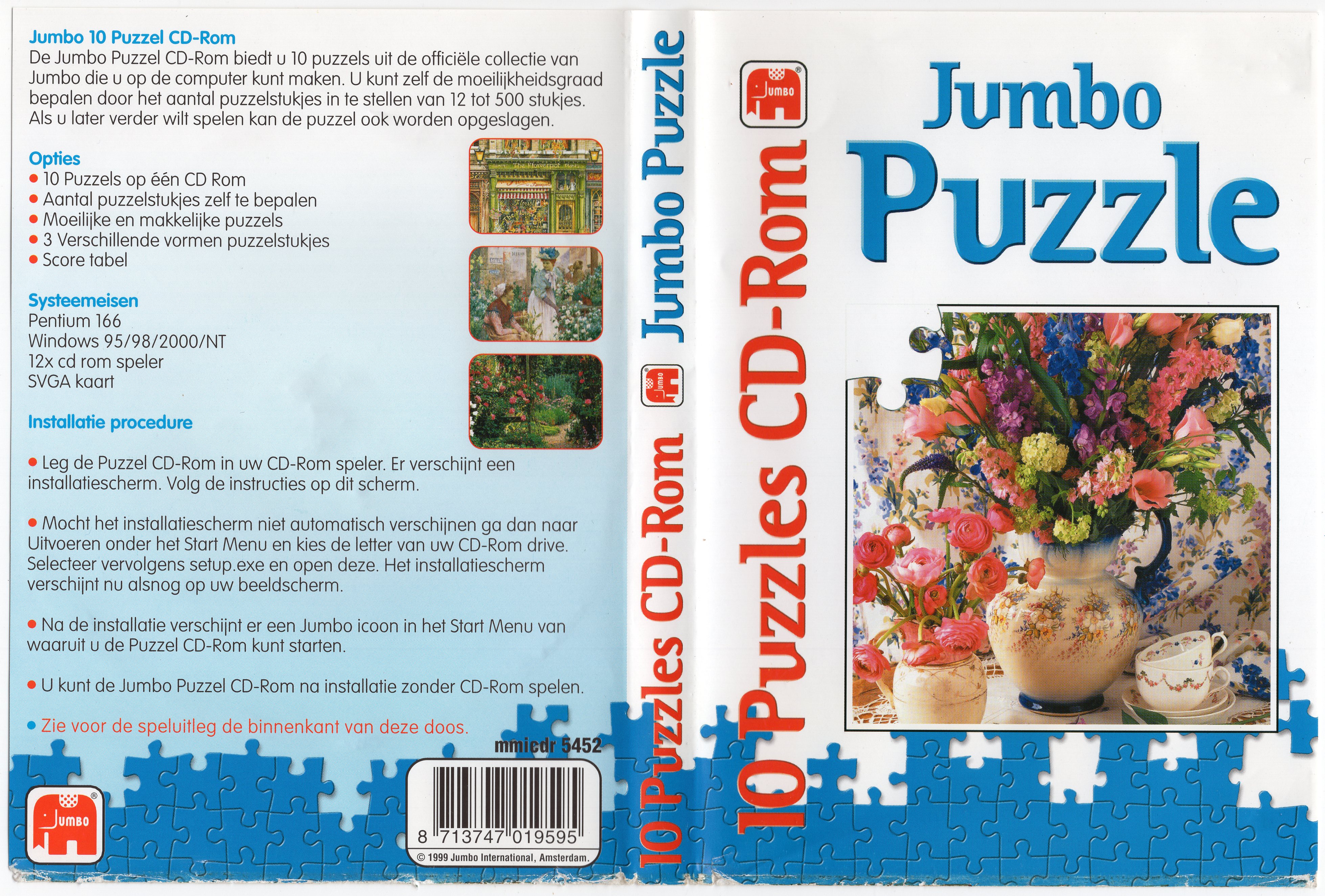 Jumbo Puzzle 10 Puzzles cdrom Jumbo International Free Download