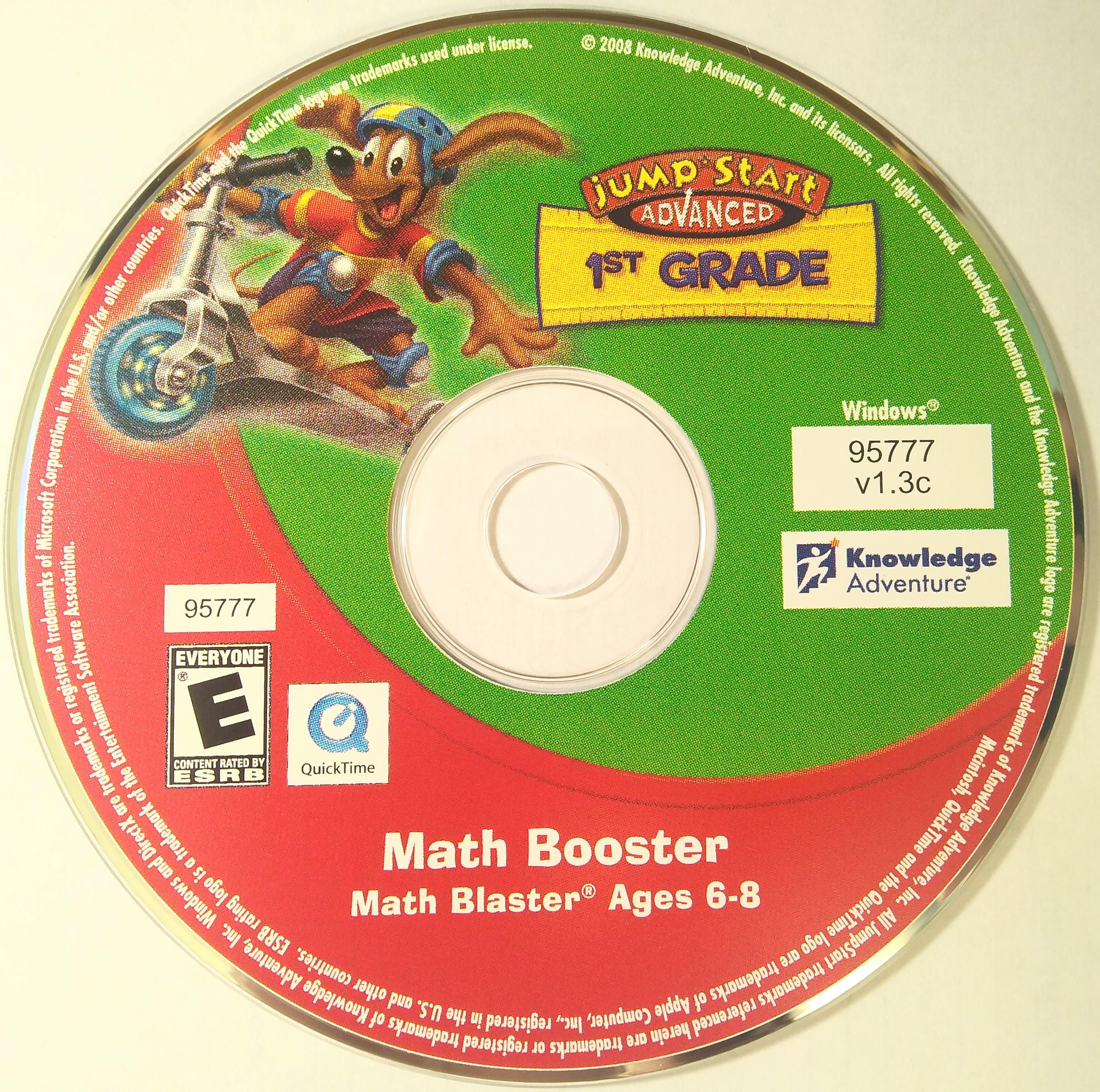 JumpStart Advanced 1st Grade (2010 Version) 4 Disc Set 1st Grade