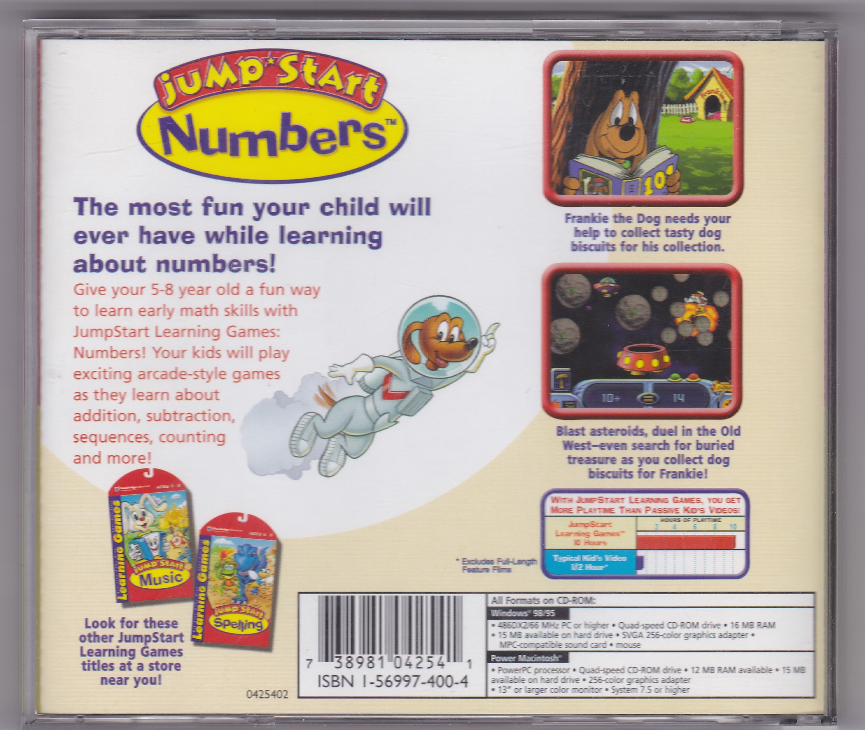 JumpStart Learning Games Numbers (Knowledge Adventure) (1998