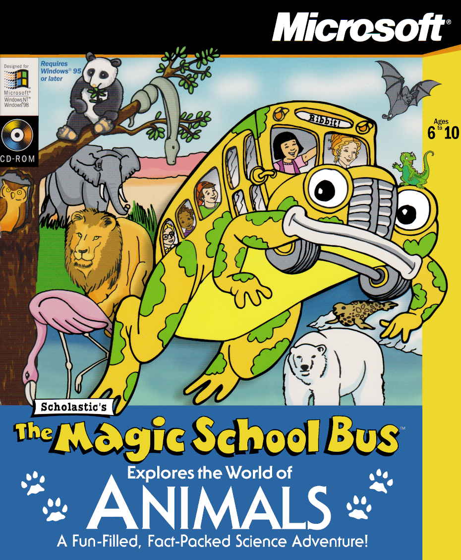 The Magic School Bus Explores The World Of Animals (1998) Scholastic