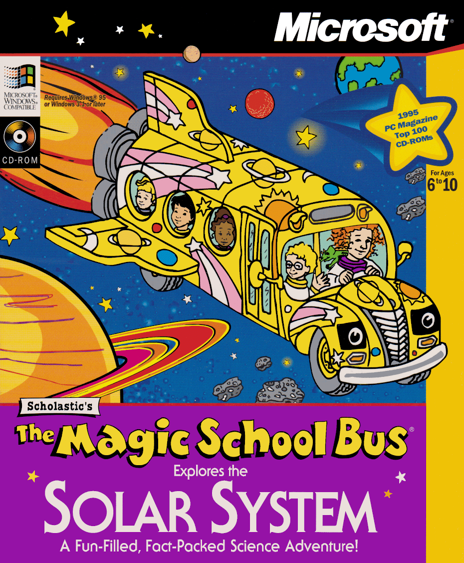 The Magic School Bus Explores The Solar System (1994) Scholastic and
