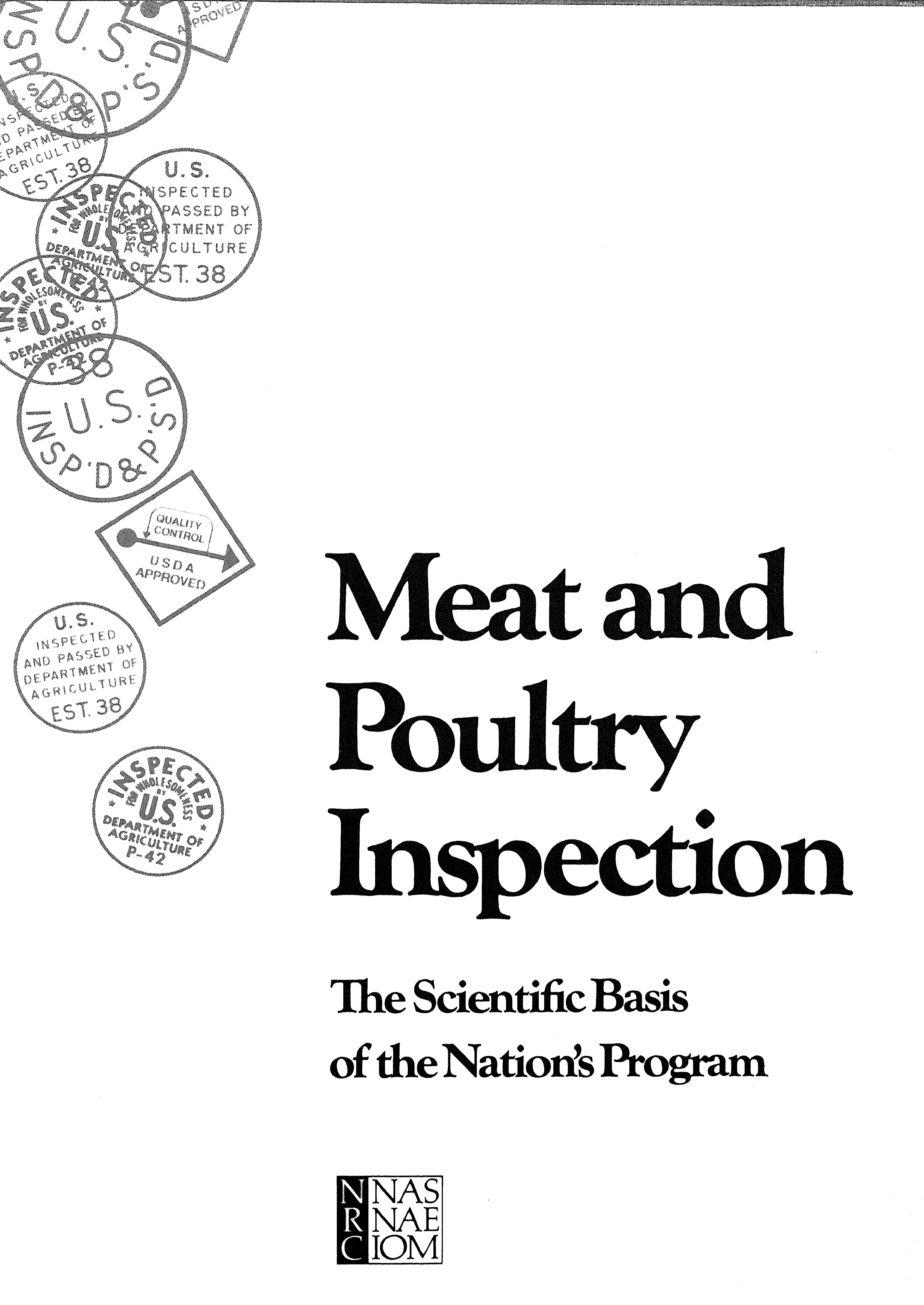 Meat And Poultry Inspection National Research Council Free Download