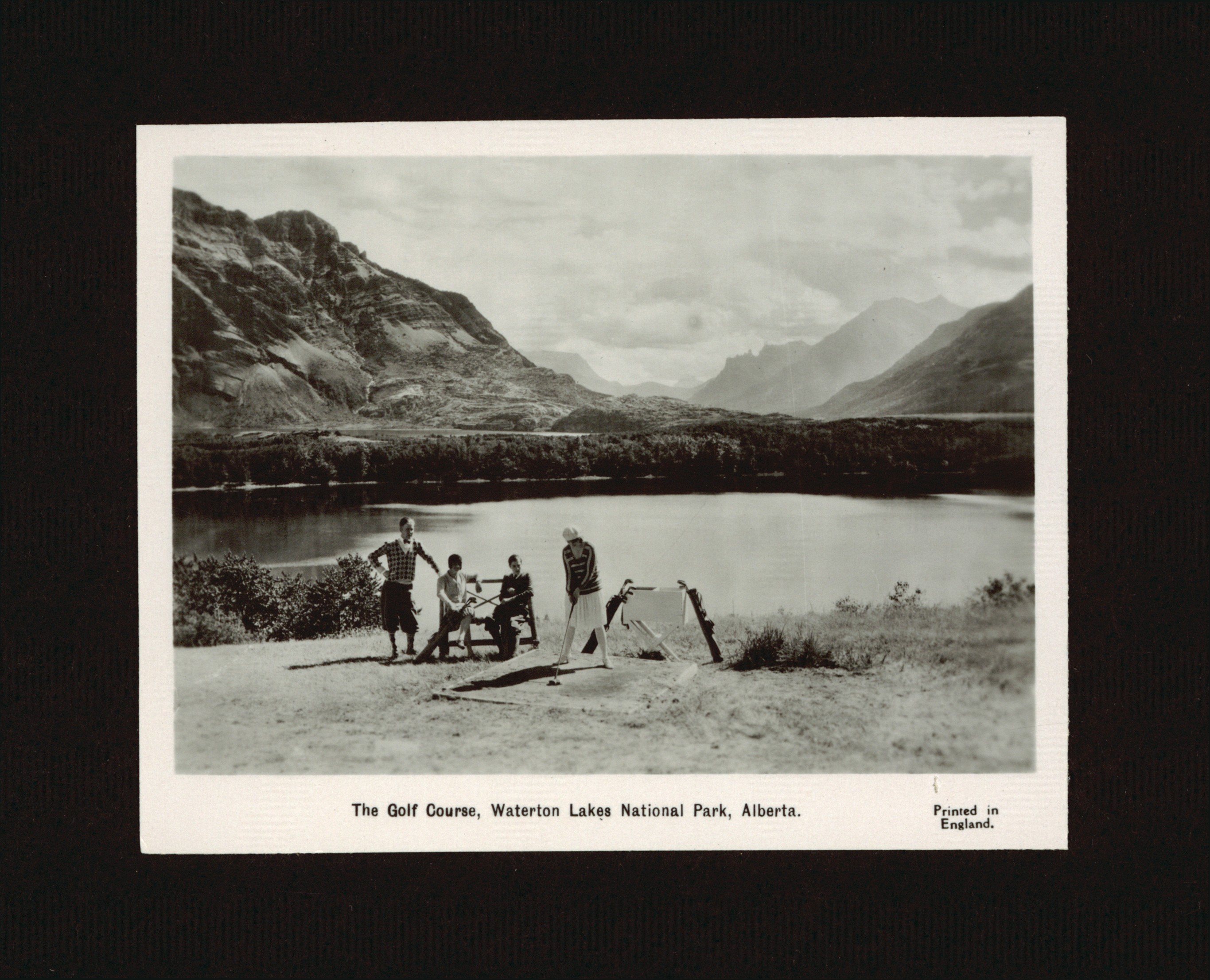 Waterton Nat'l Park, 12 real photographs Waterton Lake, Waterton