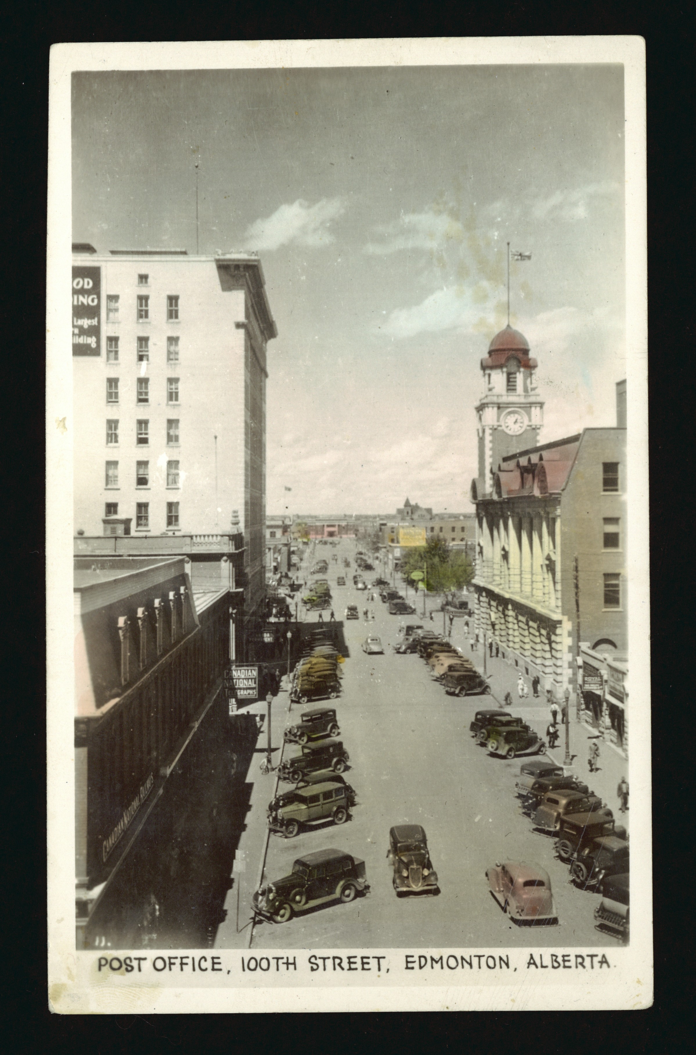 Post Office, 100th Street, Edmonton, Alberta. Gowen Sutton Co. Ltd. Publisher Free Download