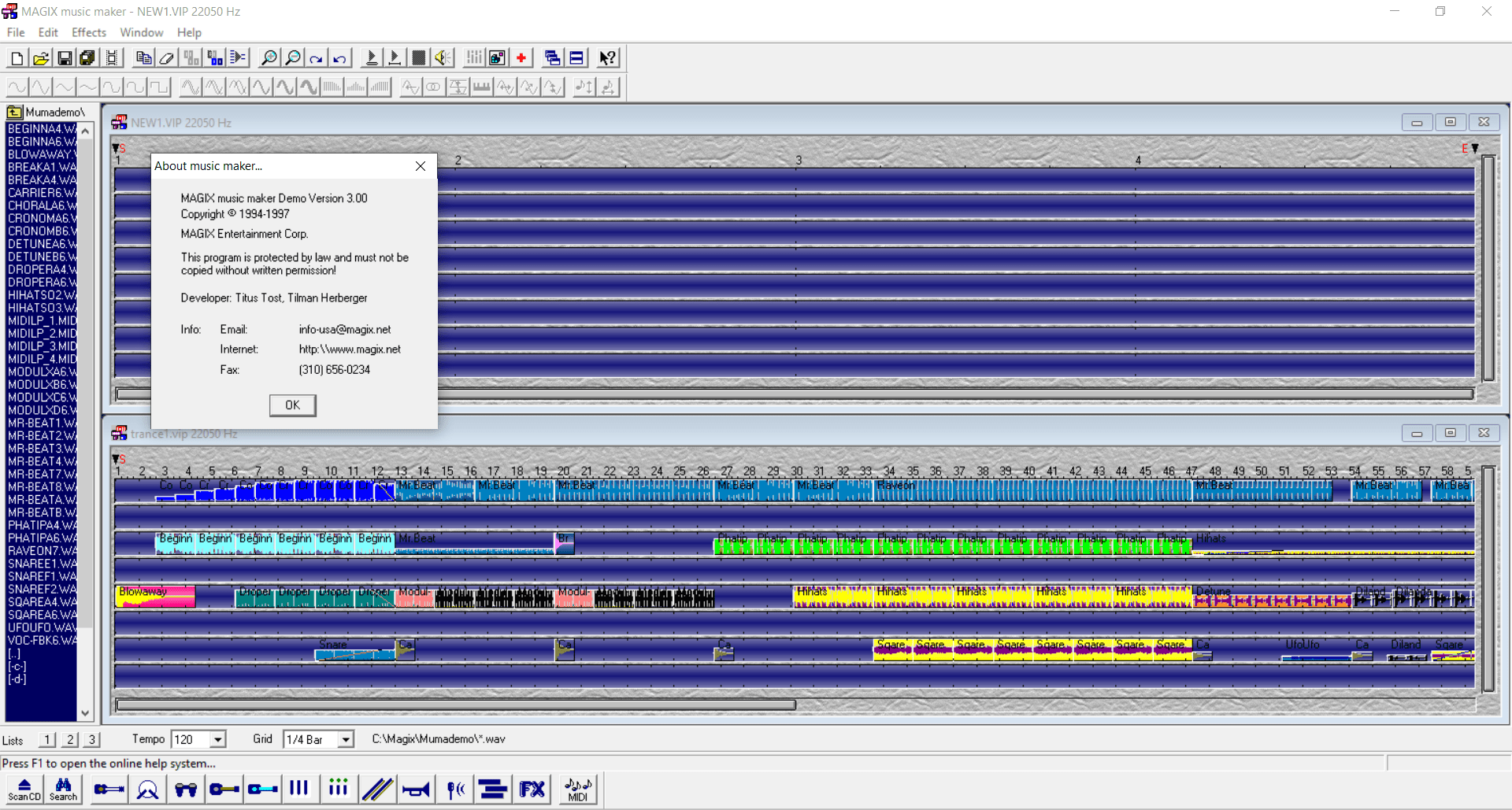 Magix Music Maker 3.0 demo Magix Free Download, Borrow, and