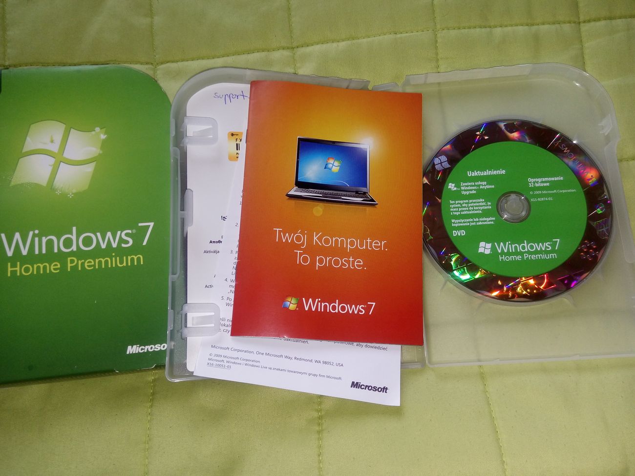Windows 7 Home Premium RTM x86 (Polish) Microsoft Free Download