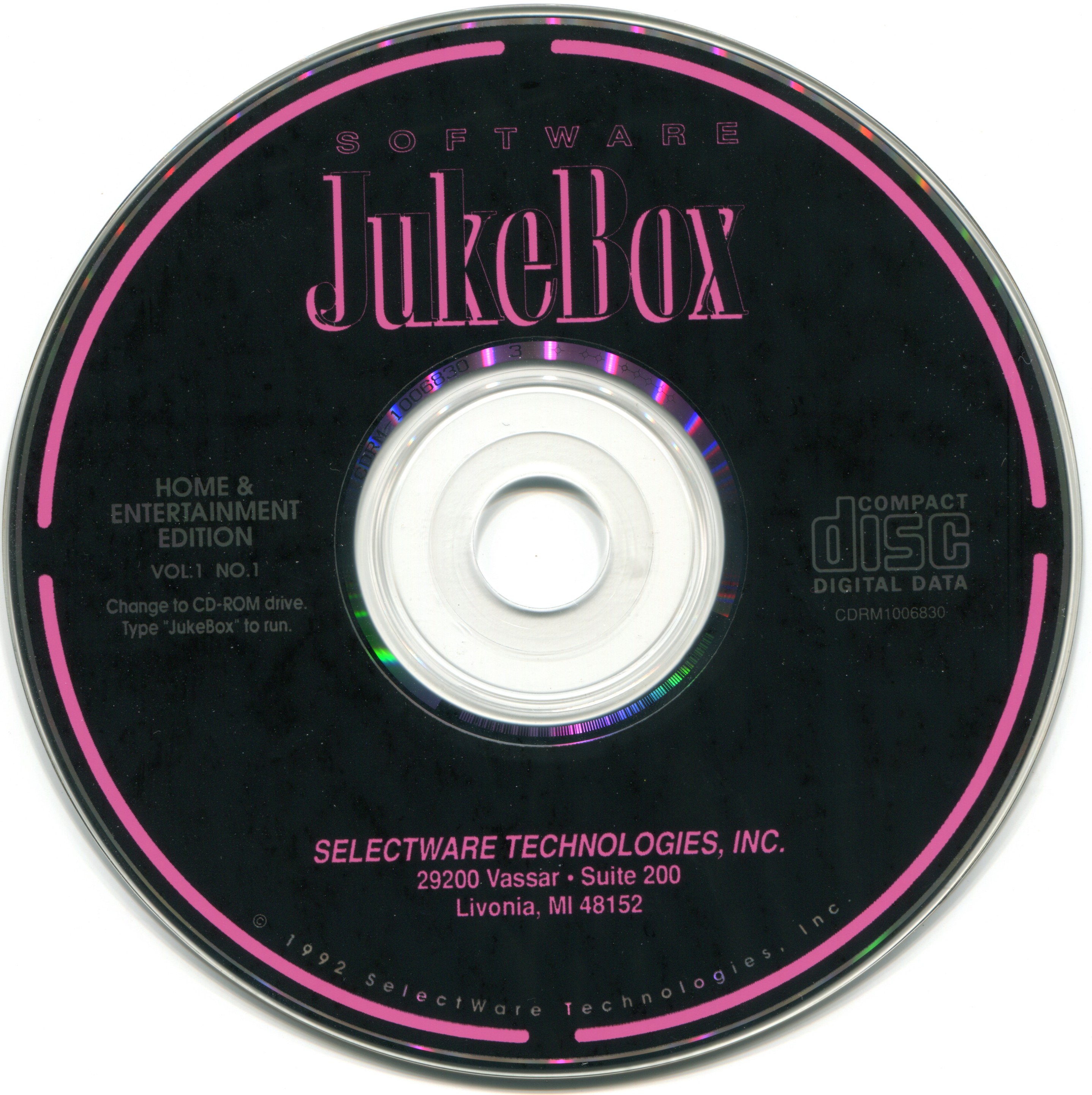 Software JukeBox Home & Entertainment Edition Vol. 1 No. 1