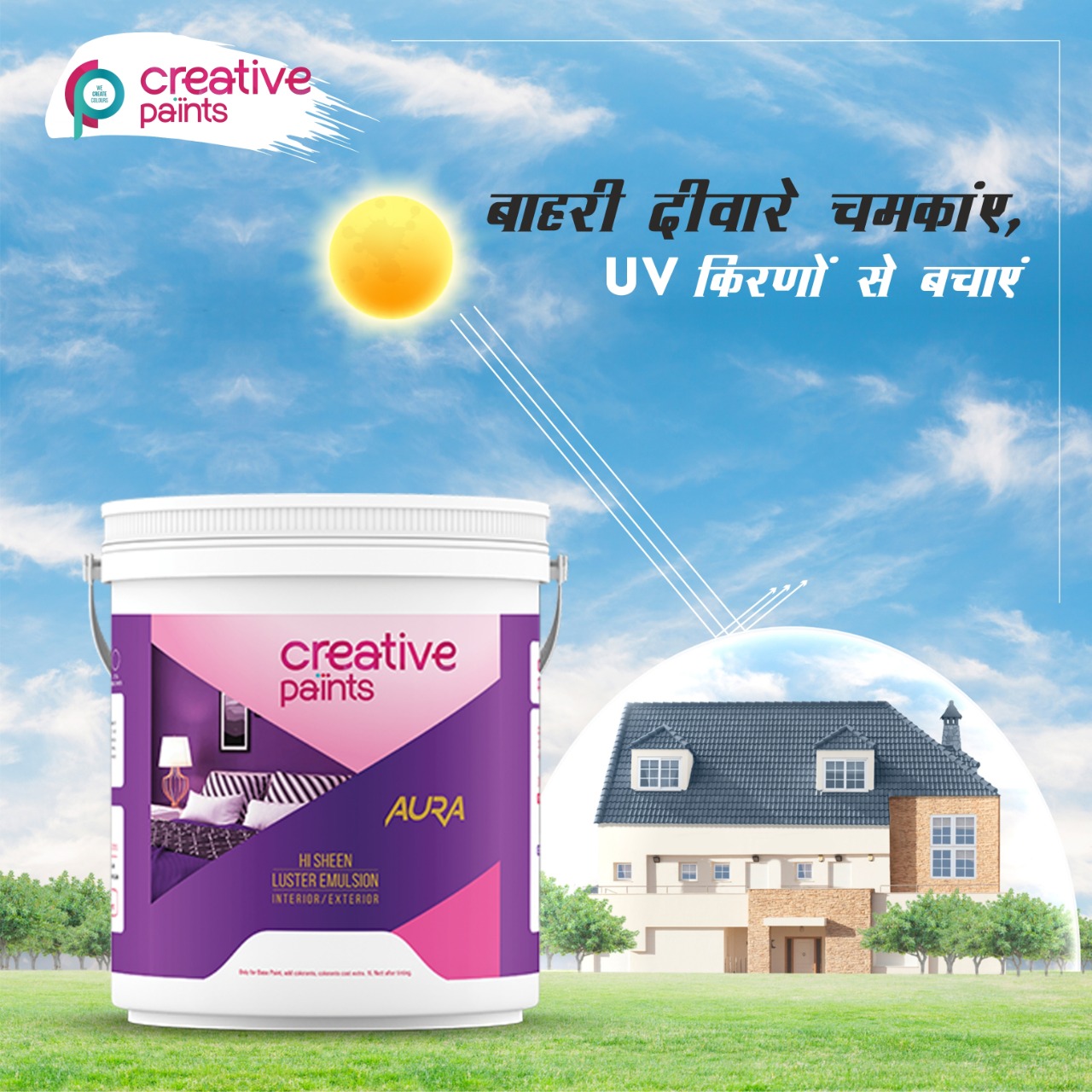Interior wall paint company distemper water proofing Creativepaints