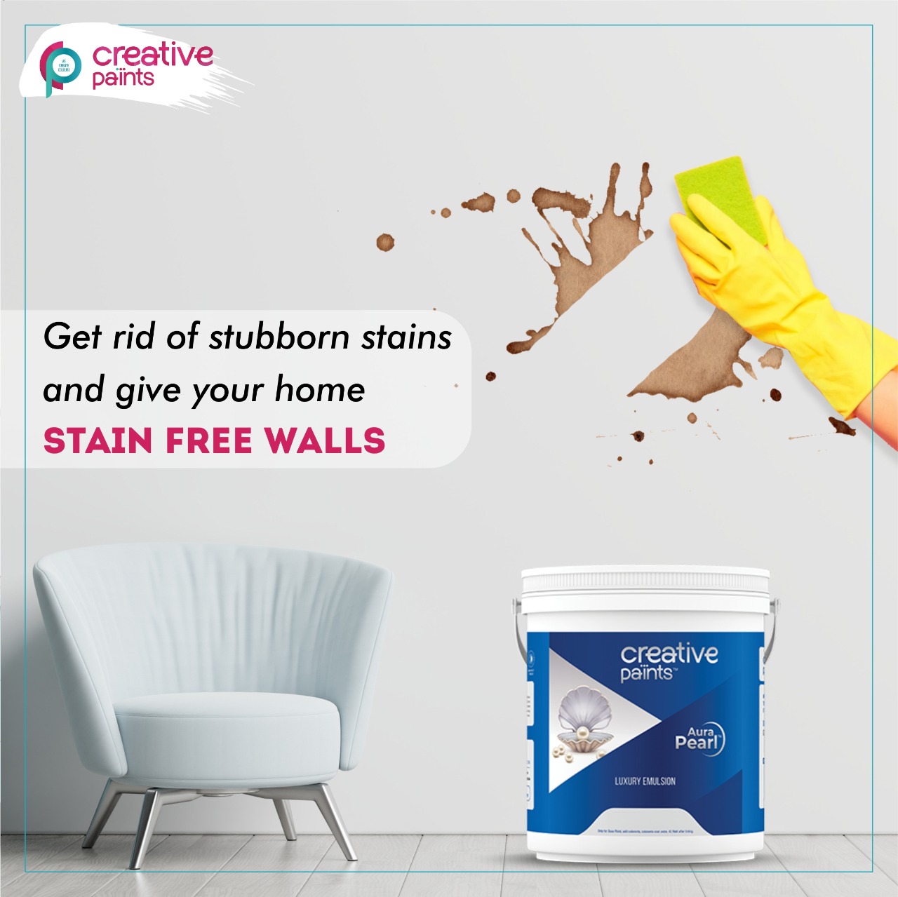 Exterior wall paint company dealership supplier Creativepaints