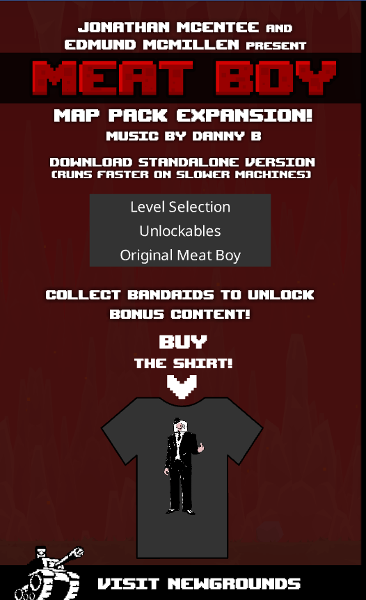 Meat Boy Map Pack Expansion Edmund McMillen Free Download, Borrow