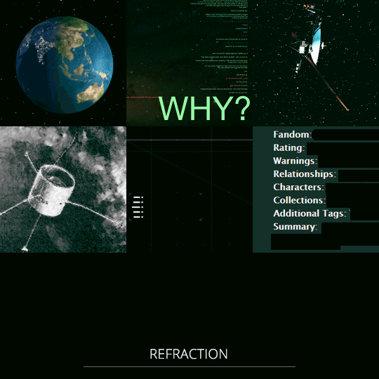 Podfic 'Refraction' by implicated2 peasina 17776 What Football