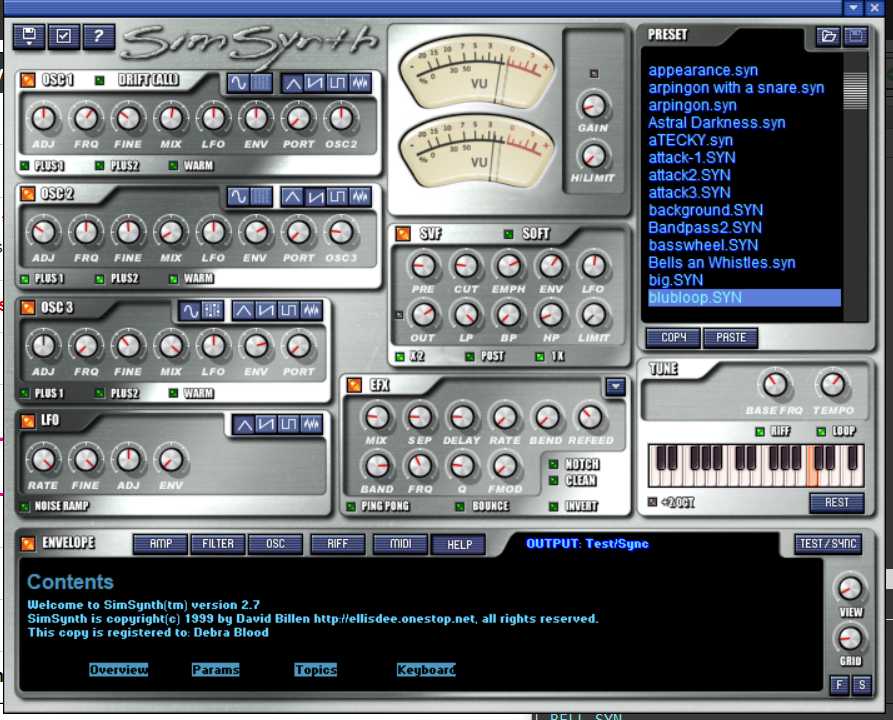 simsynth 2.7 Installer : Free Download, Borrow, and Streaming : Internet Archive