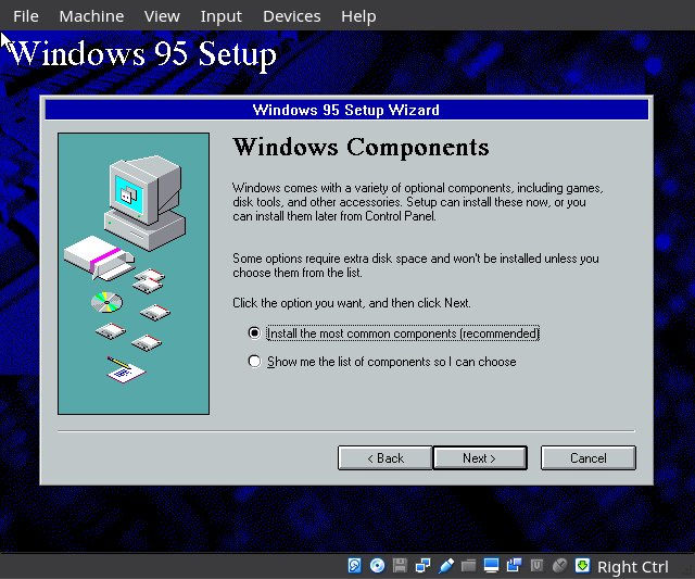 Windows 95 VDI File for VirtualBox Microsoft Free Download, Borrow