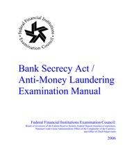 AntiMoney Laundering Examination Manual Free Download, Borrow, and
