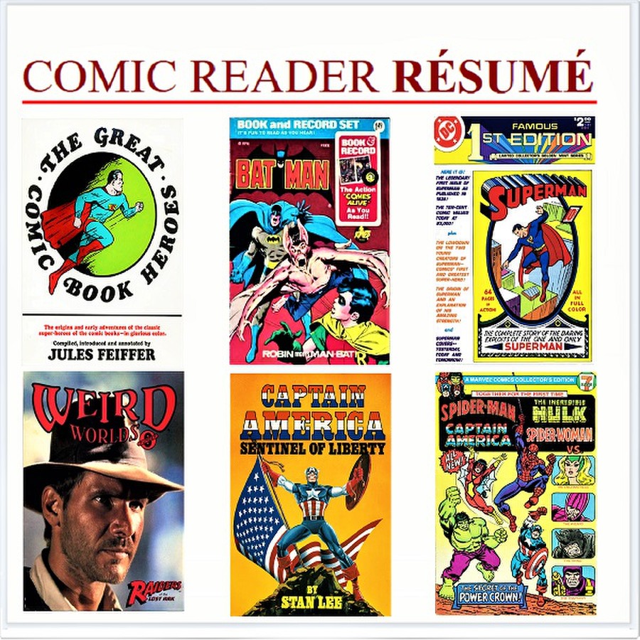 Comic Reader Résumé 0 Application (19671981) Rolled Spine Podcasts