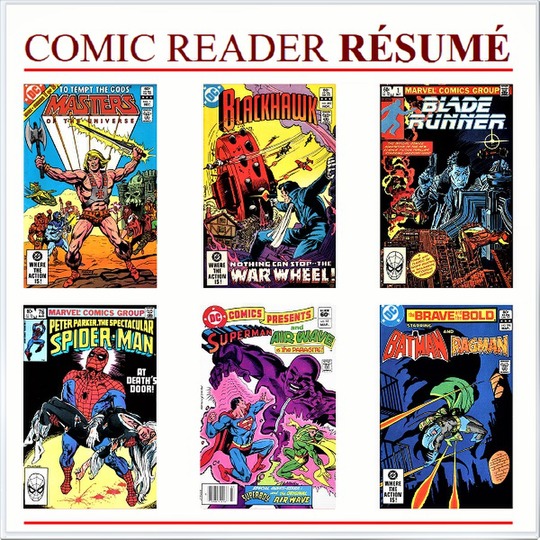 Comic Reader Résumé 4 Orientation (Fall/Winter 1982) Rolled Spine