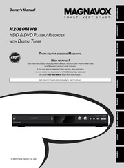 Magnavox H2080MW8 DVD Player User Manual : Free Download, Borrow, and