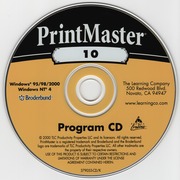 PrintMaster 10 (Windows) (Broderbund) (2000) : Broderbund : Free