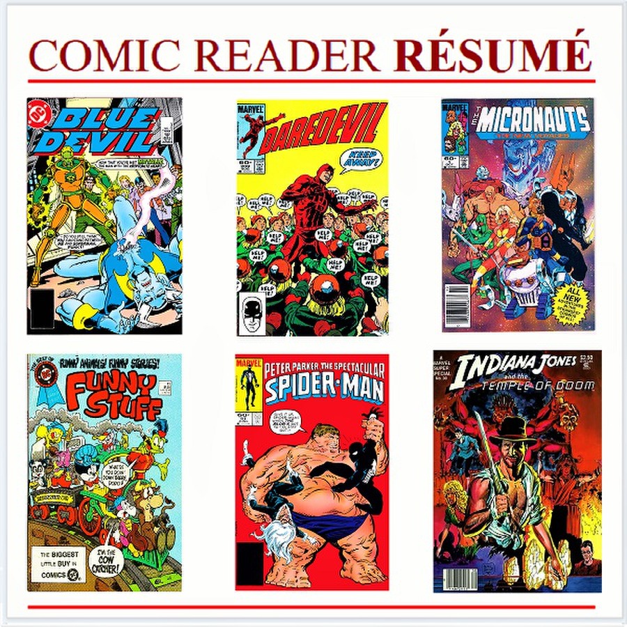 Comic Reader Résumé 10 (FebruaryJuly 1984) Rolled Spine Podcasts