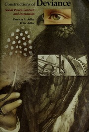 Constructions of Deviance Patricia A. Adler Free Download, Borrow