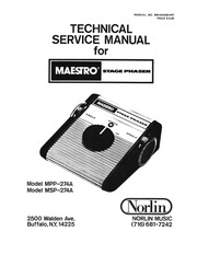 Maestro: MAESTRO STAGE PHASER SERVICE MANUAL : Free Download, Borrow