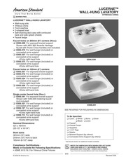 American Standard Lucerne 0355.012 user manual : Free Download, Borrow