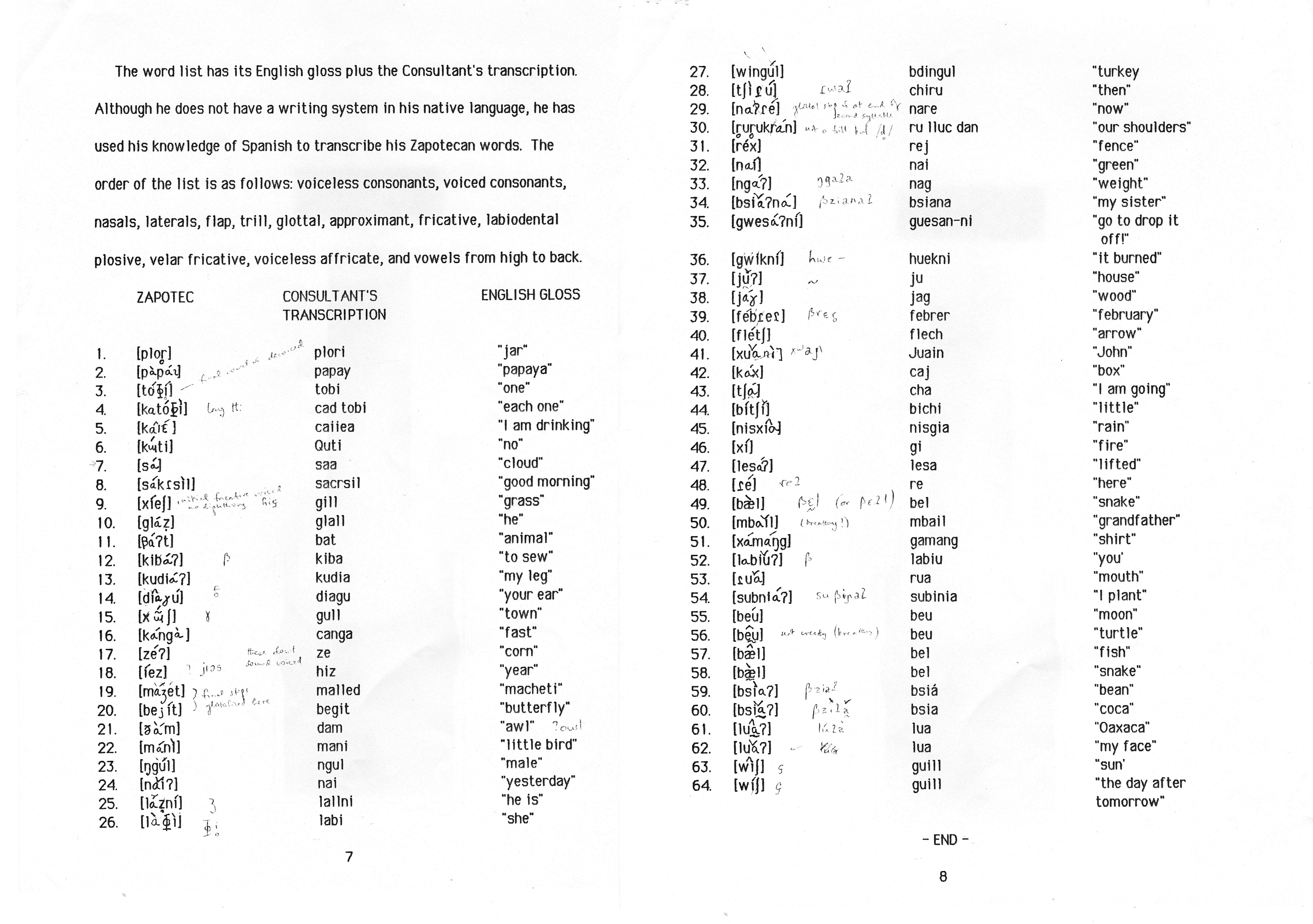 Zapotec Language