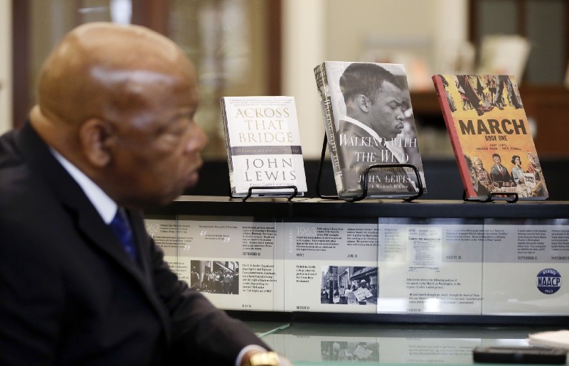 Amazon sells out of Rep. John Lewis’ biography after Trump attacks him