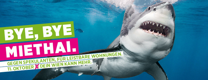 Grüne Wahlversprechen “Gegen Spekulanten. Für leistbare Wohnungen