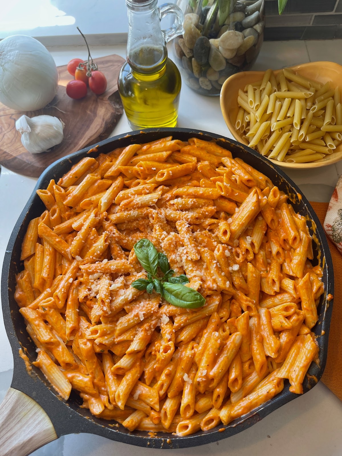 Cheesy Orange Pasta Archived Chef