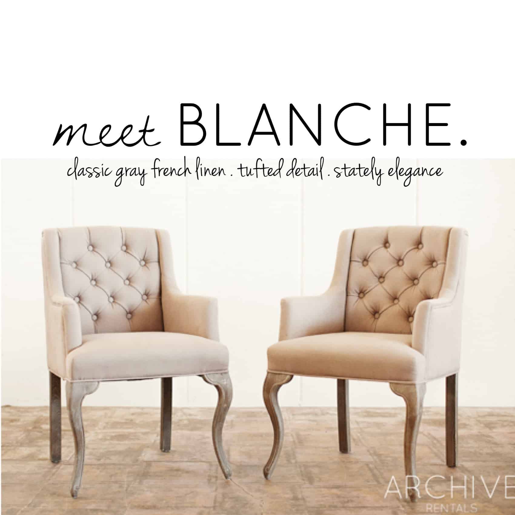 Meet Blanche. Archive Rentals