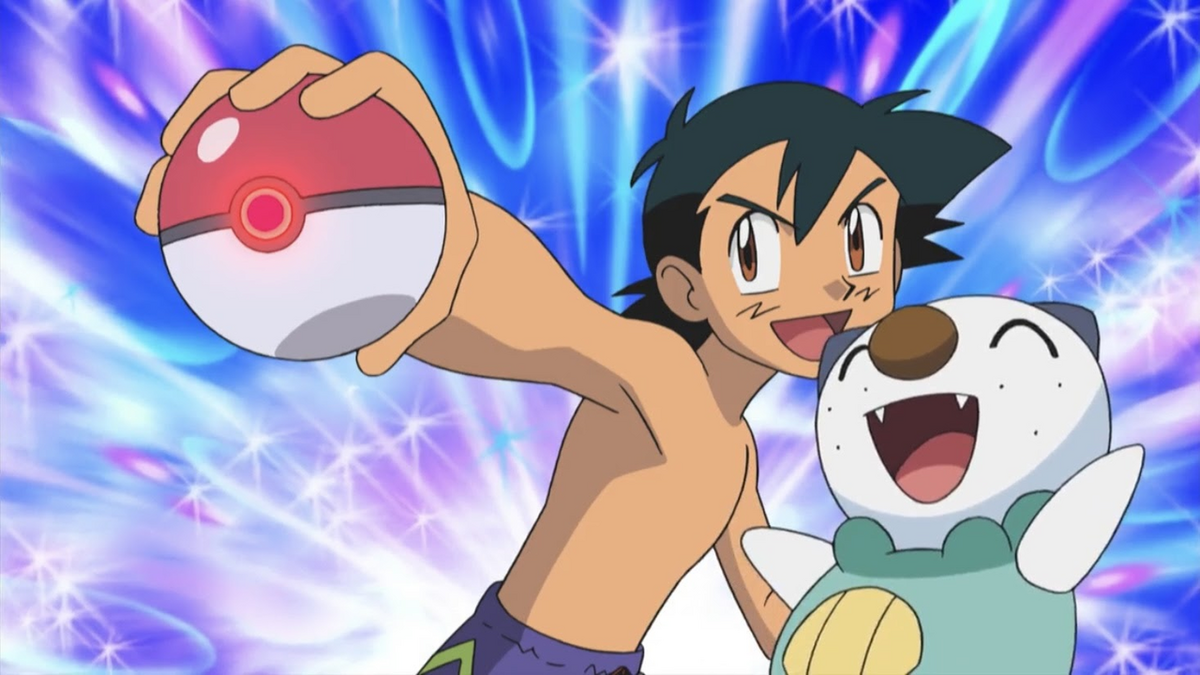 FileAsh catching Palpitoad.png Bulbapedia, the communitydriven