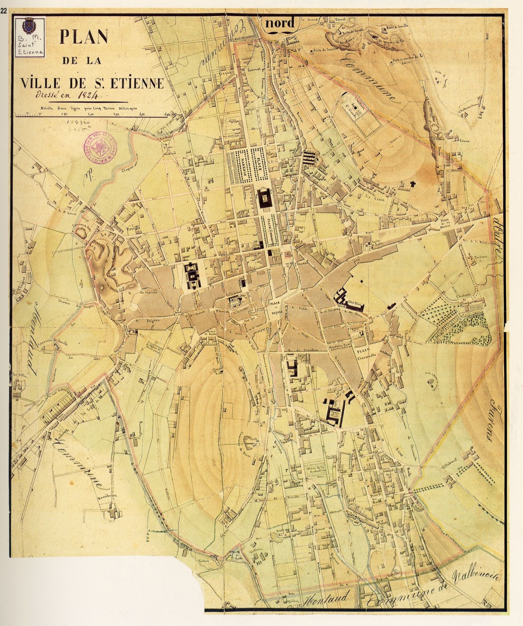 L'histoire administrative de SaintEtienne